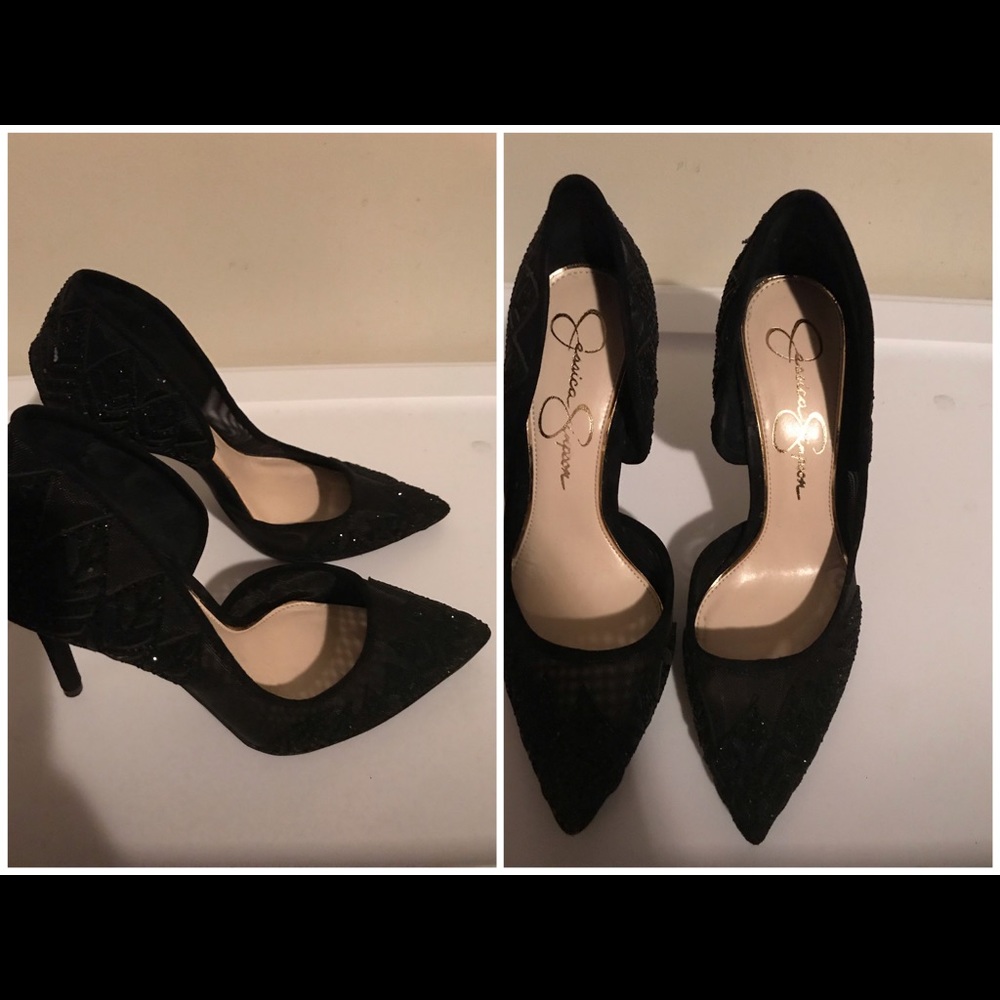 Black Jessica Simpson Heels